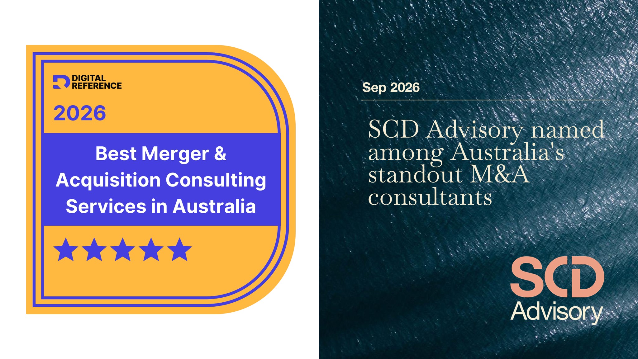 SCD Advisory named among Australia’s standout M&A consultants preview image