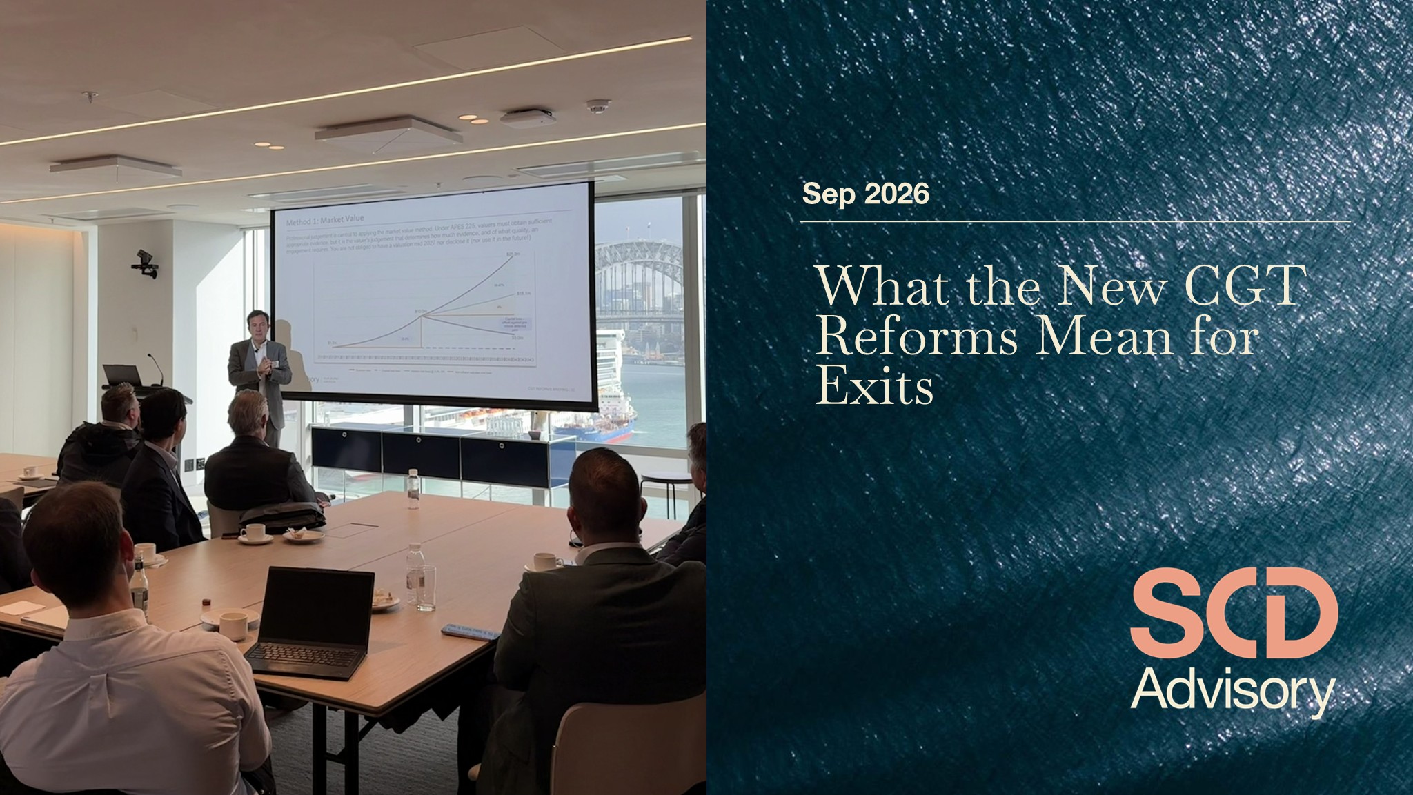 Inside SCD Advisory’s Breakfast Briefings: What the New CGT Reforms Mean for Exits preview image